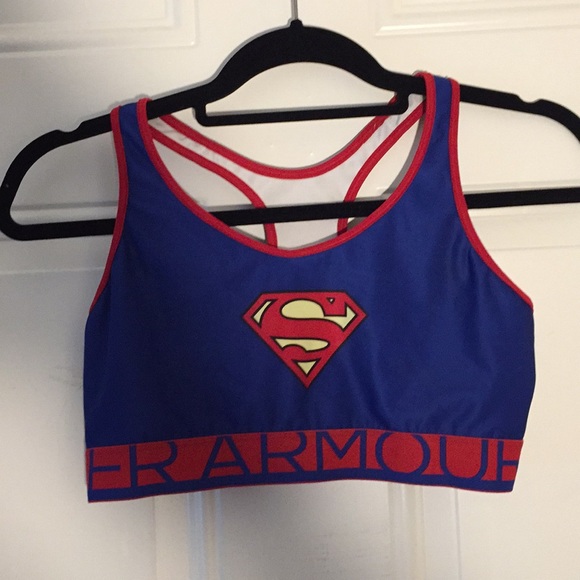 under armour superhero sports bra